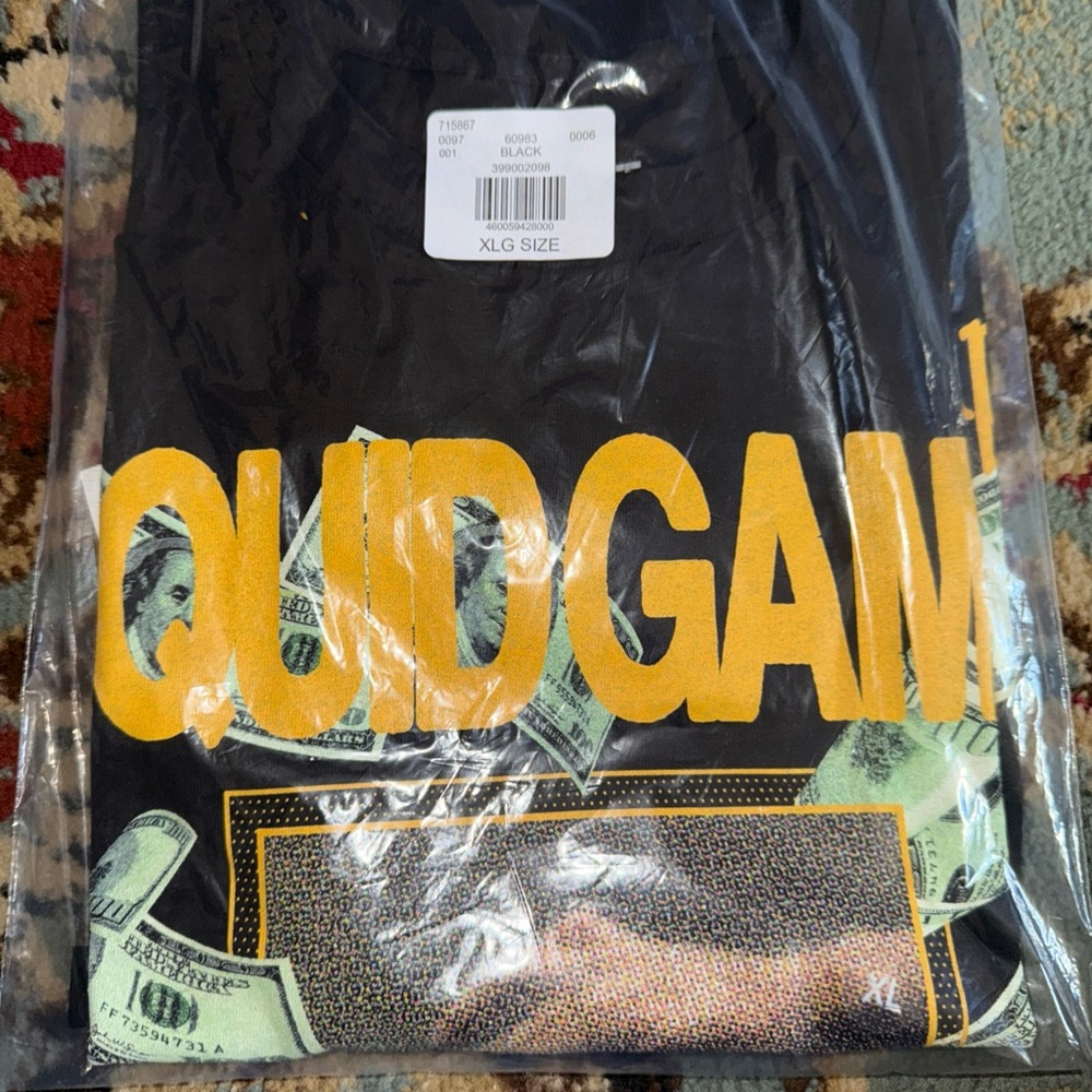 Netflix Black and Yellow Short Sleeve Tee